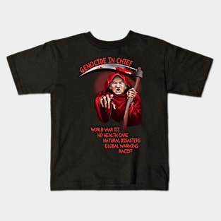 Genocide in Chief Trump Kids T-Shirt